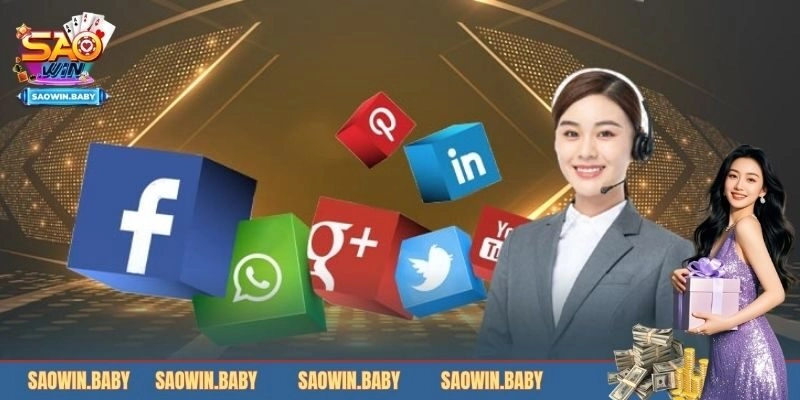 4 phương thức liên hệ SAOWIN mà sân chơi hỗ trợ